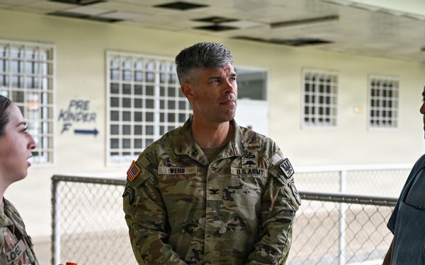 Joint Task Force-Bravo, Missouri Air National Guard and Panama’s Ministerio de Salud participate in a Medical Readiness Training Exercise