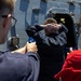 USS Mustin conducts security reaction force-bravo course