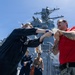 USS Mustin conducts security reaction force-bravo course