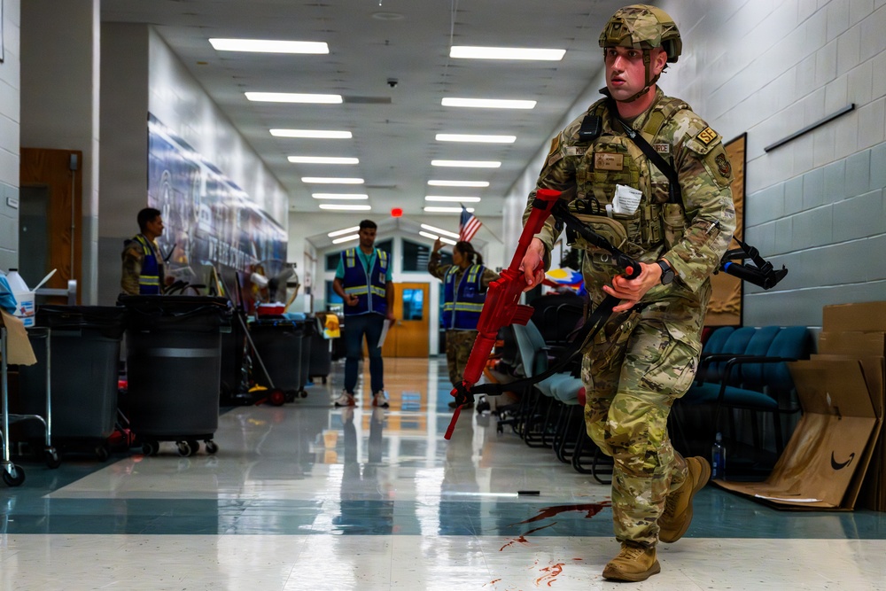 Scott Hosts Active Shooter Exercise