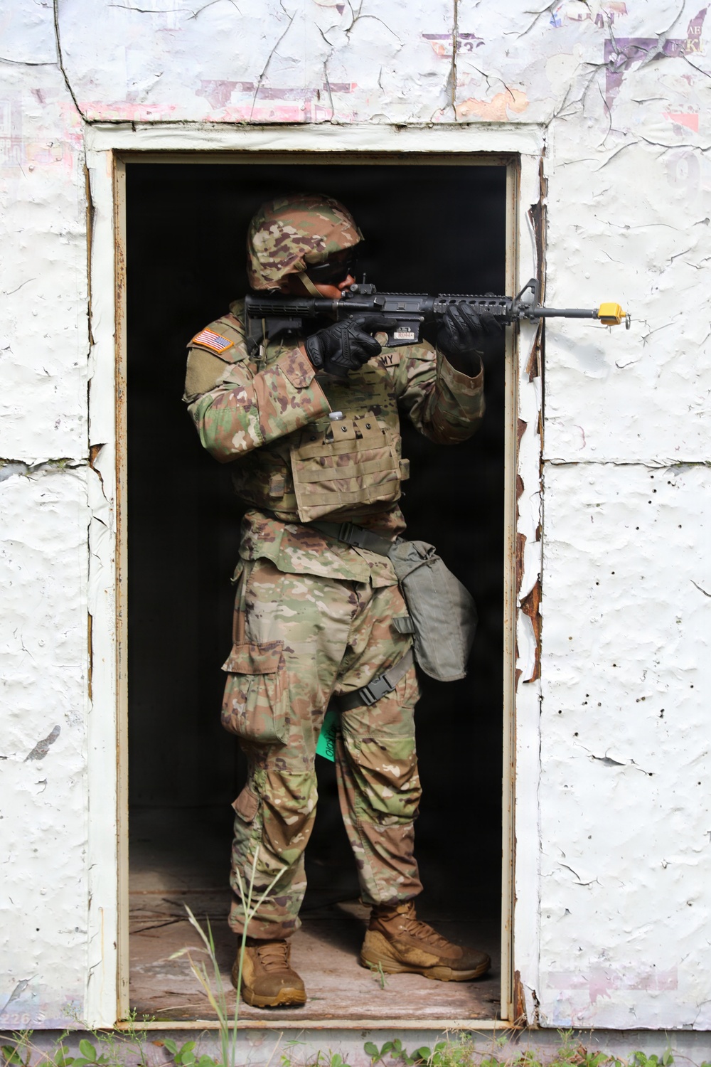 340th Military Police Company conducts cordon and search training during WAREX