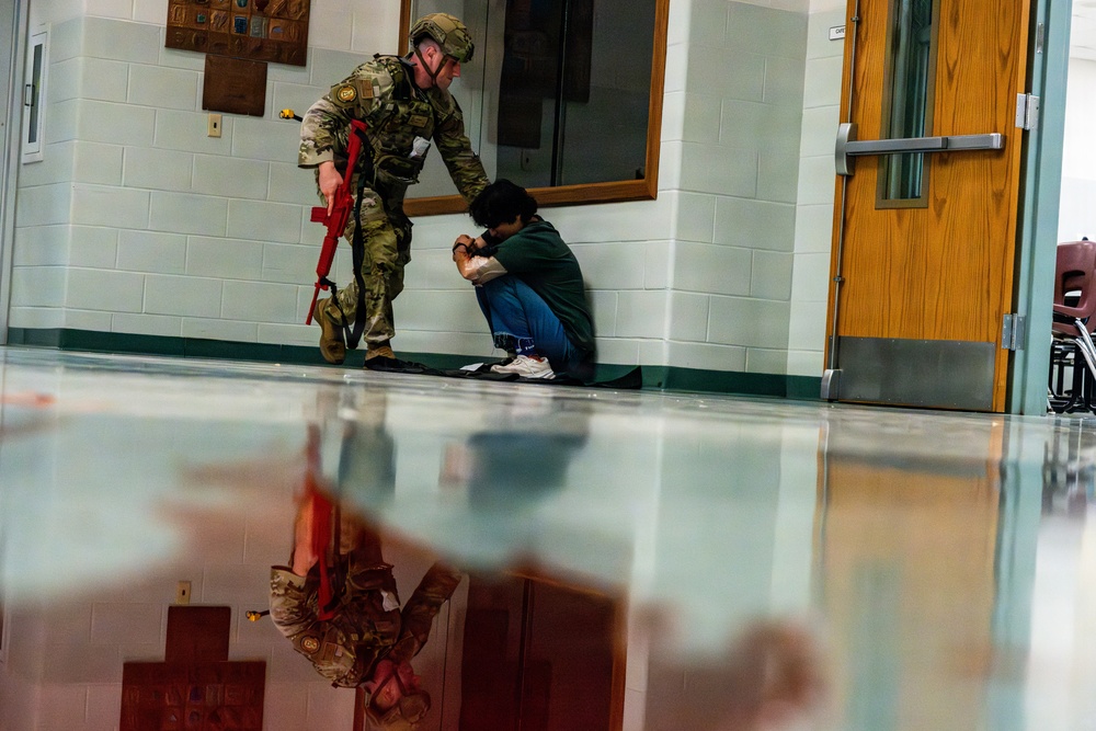 Scott Hosts Active Shooter Exercise