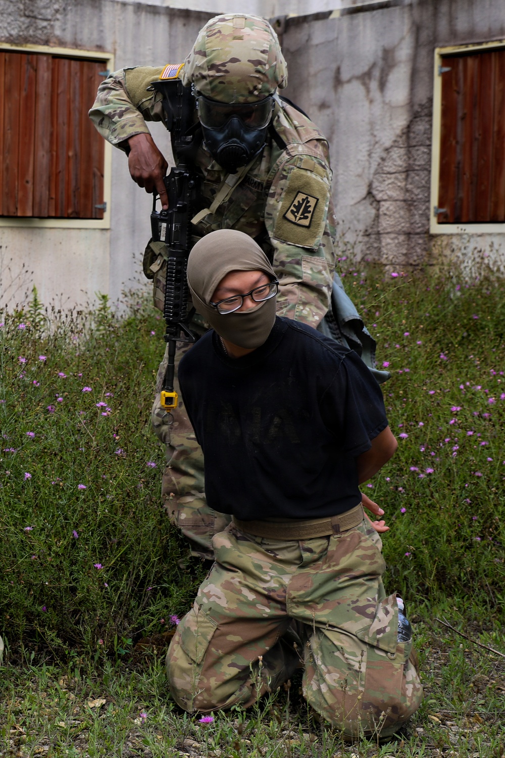 340th Military Police Company conducts cordon and search training during WAREX