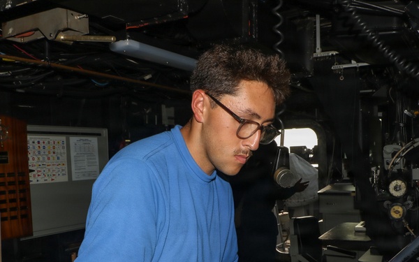 Frank E. Petersen Jr. Sailor Stands Watch