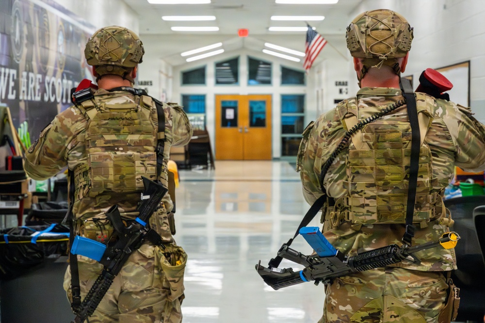 Scott Hosts Active Shooter Exercise