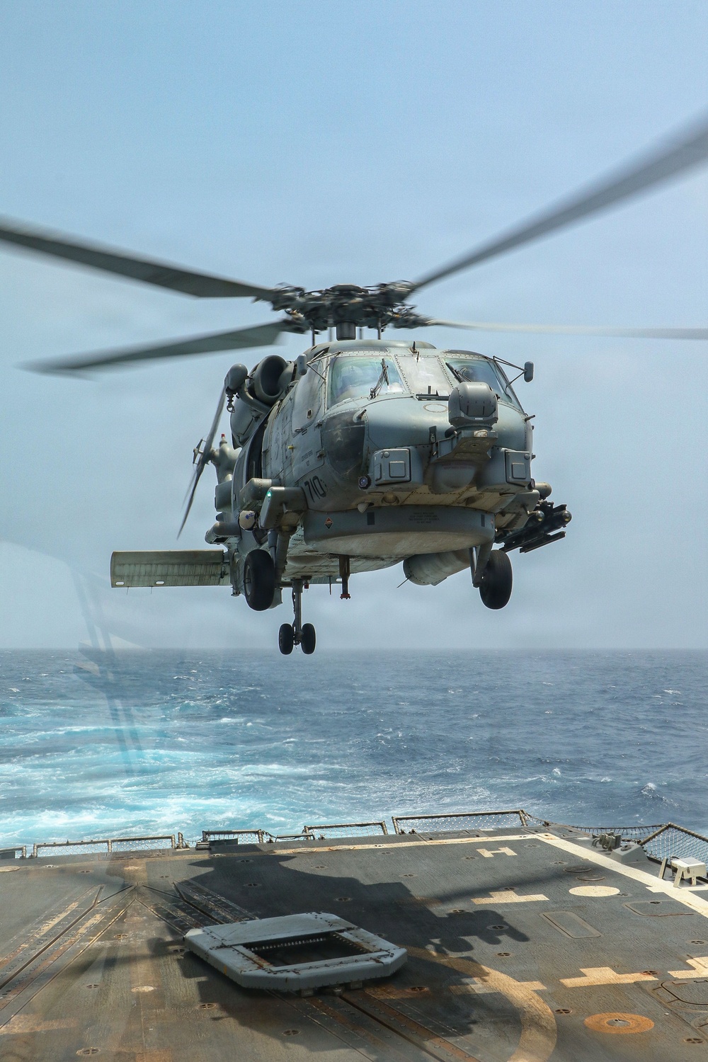 Frank E. Petersen Jr. Conducts Flight Operations