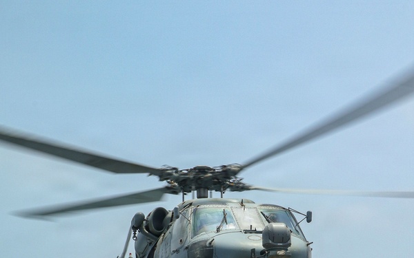 Frank E. Petersen Jr. Conducts Flight Operations