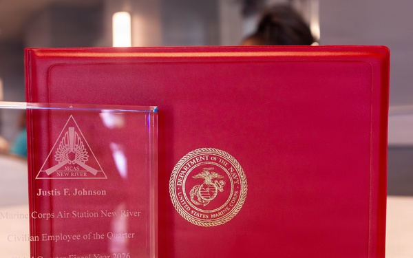 MCAS New River Recognizes Civilian Employee of the Quarter