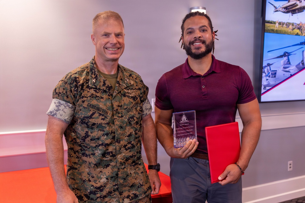 MCAS New River Recognizes Civilian Employee of the Quarter