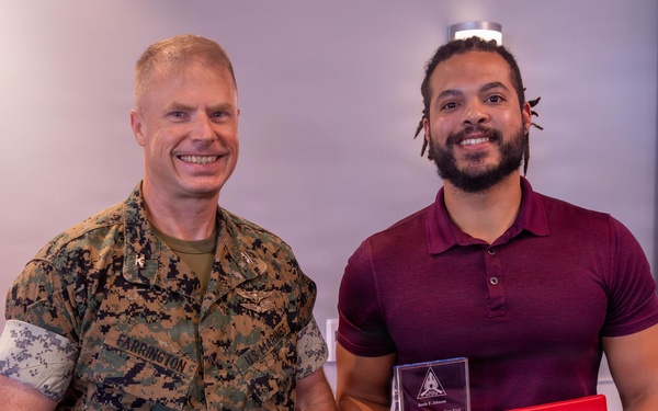 MCAS New River Recognizes Civilian Employee of the Quarter