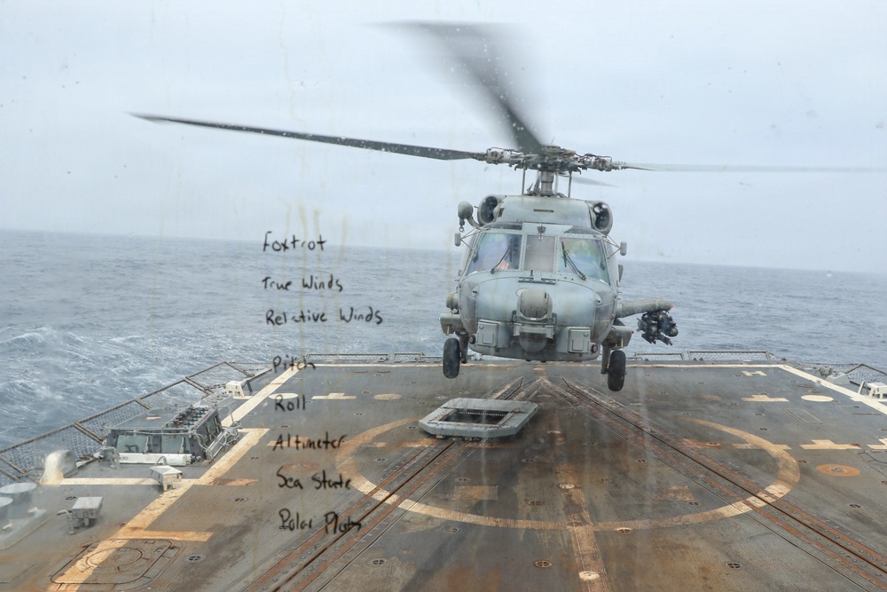 Frank E. Petersen Jr. Conducts Flight Operations