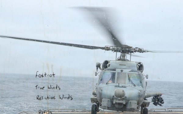 Frank E. Petersen Jr. Conducts Flight Operations