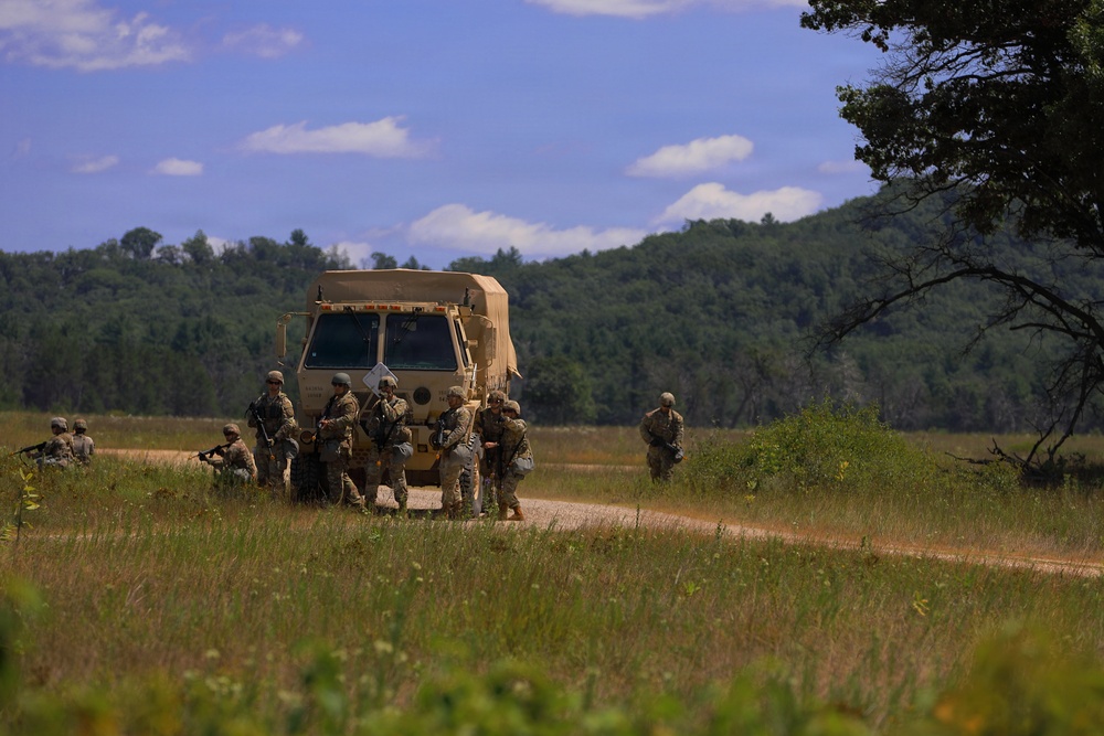 380th Quartermaster Company Hasty Defense Lane WAREX 2026