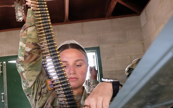 M240B mounted machine gun range