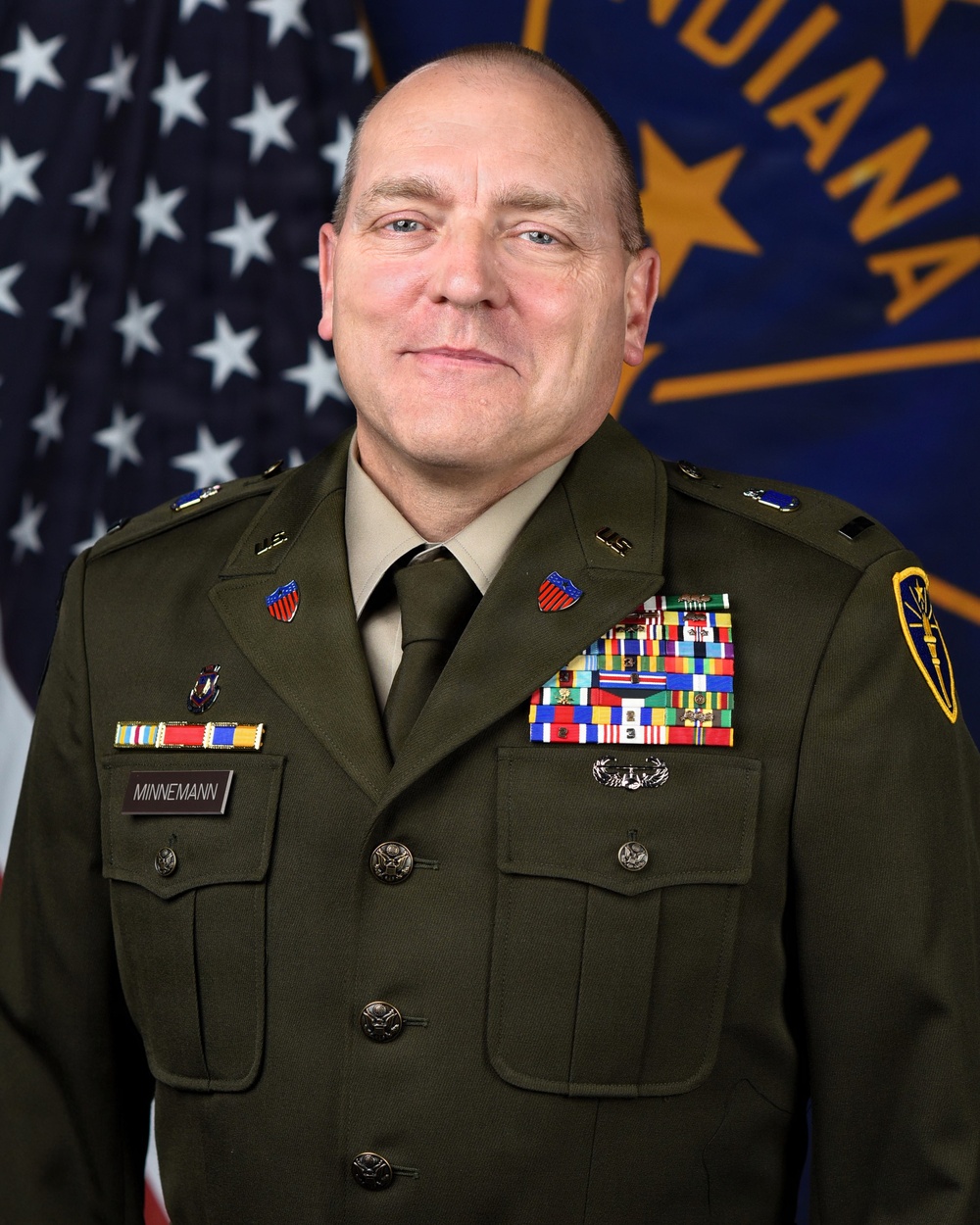 Hoosier National Guard soldier recognized for streamlining talent management