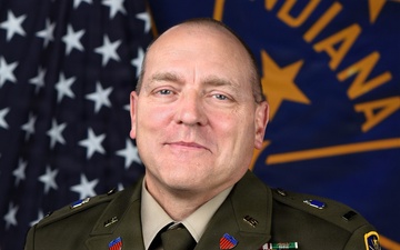 Hoosier National Guard soldier recognized for streamlining talent management