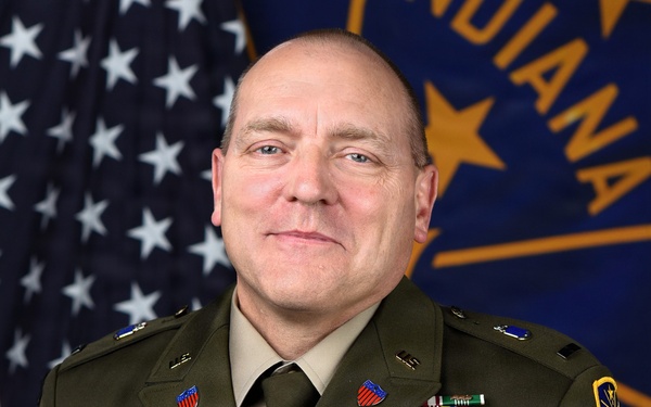 Hoosier National Guard soldier recognized for streamlining talent management