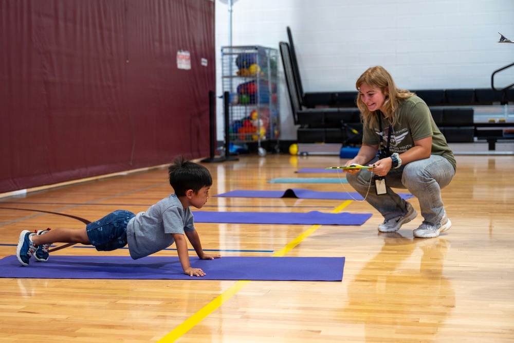Peterson SFB students aim high in new Presidential Fitness Test pilot