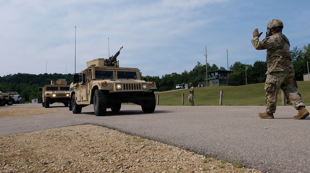 M240B mounted machine gun range