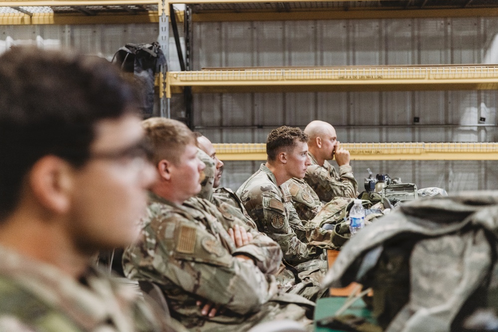 Airmen implement land navigation skills at Northern Strike 26-2