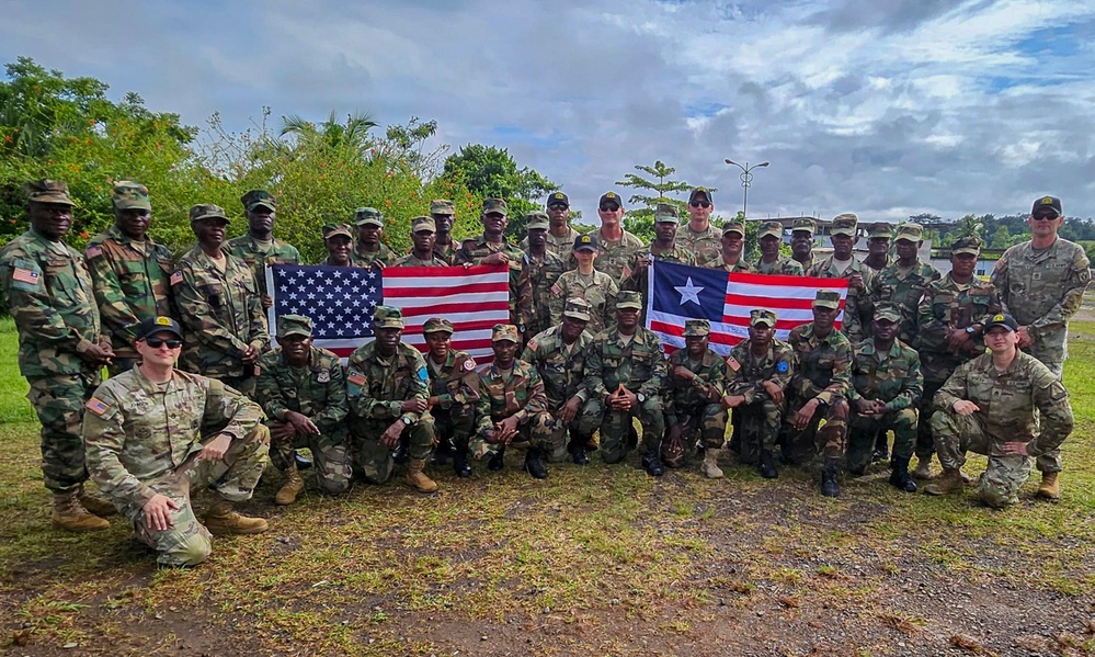 SETAF-AF and Army partners turn Liberian NCOs into drill sergeants