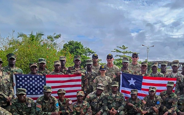 SETAF-AF and Army partners turn Liberian NCOs into drill sergeants
