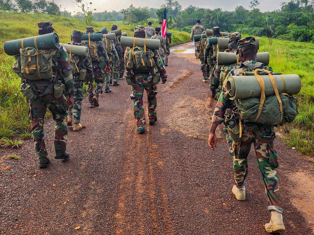 SETAF-AF and Army partners turn Liberian NCOs into drill sergeants