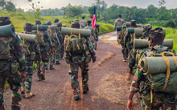 SETAF-AF and Army partners turn Liberian NCOs into drill sergeants