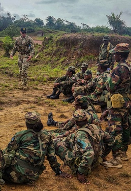 SETAF-AF and Army partners turn Liberian NCOs into drill sergeants