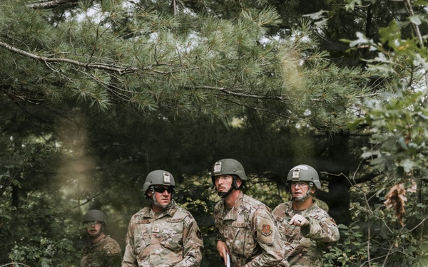 Airmen implement land navigation skills at Northern Strike 26-2