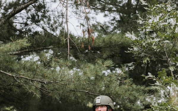 Airmen implement land navigation skills at Northern Strike 26-2