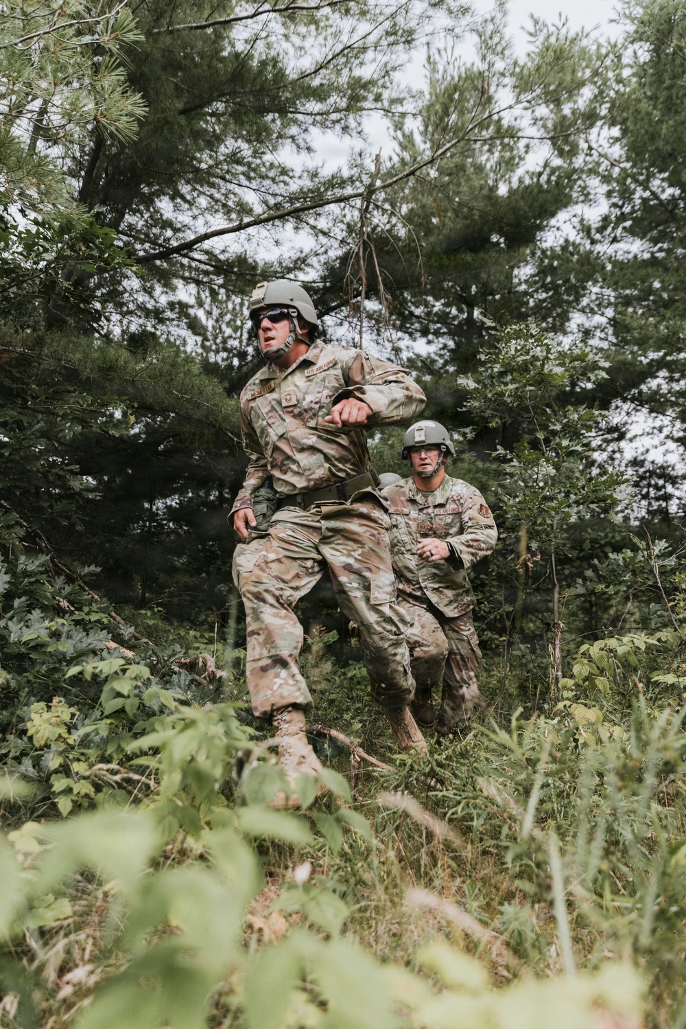 Airmen implement land navigation skills at Northern Strike 26-2