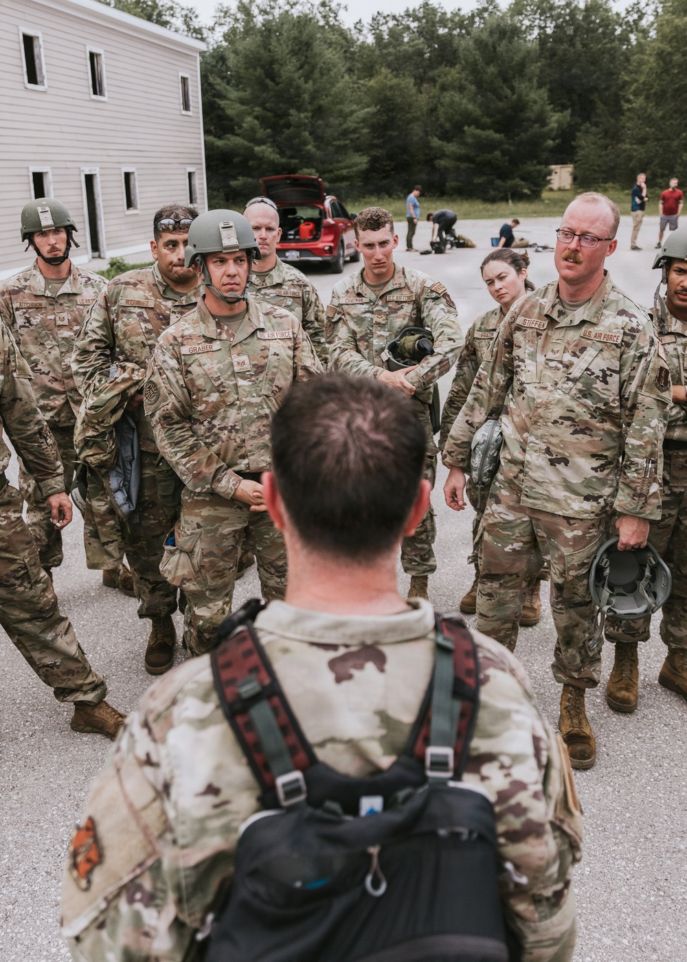 Airmen implement land navigation skills at Northern Strike 26-2