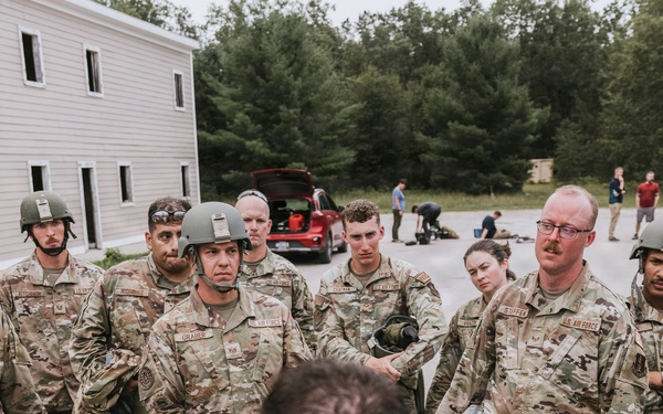 Airmen implement land navigation skills at Northern Strike 26-2
