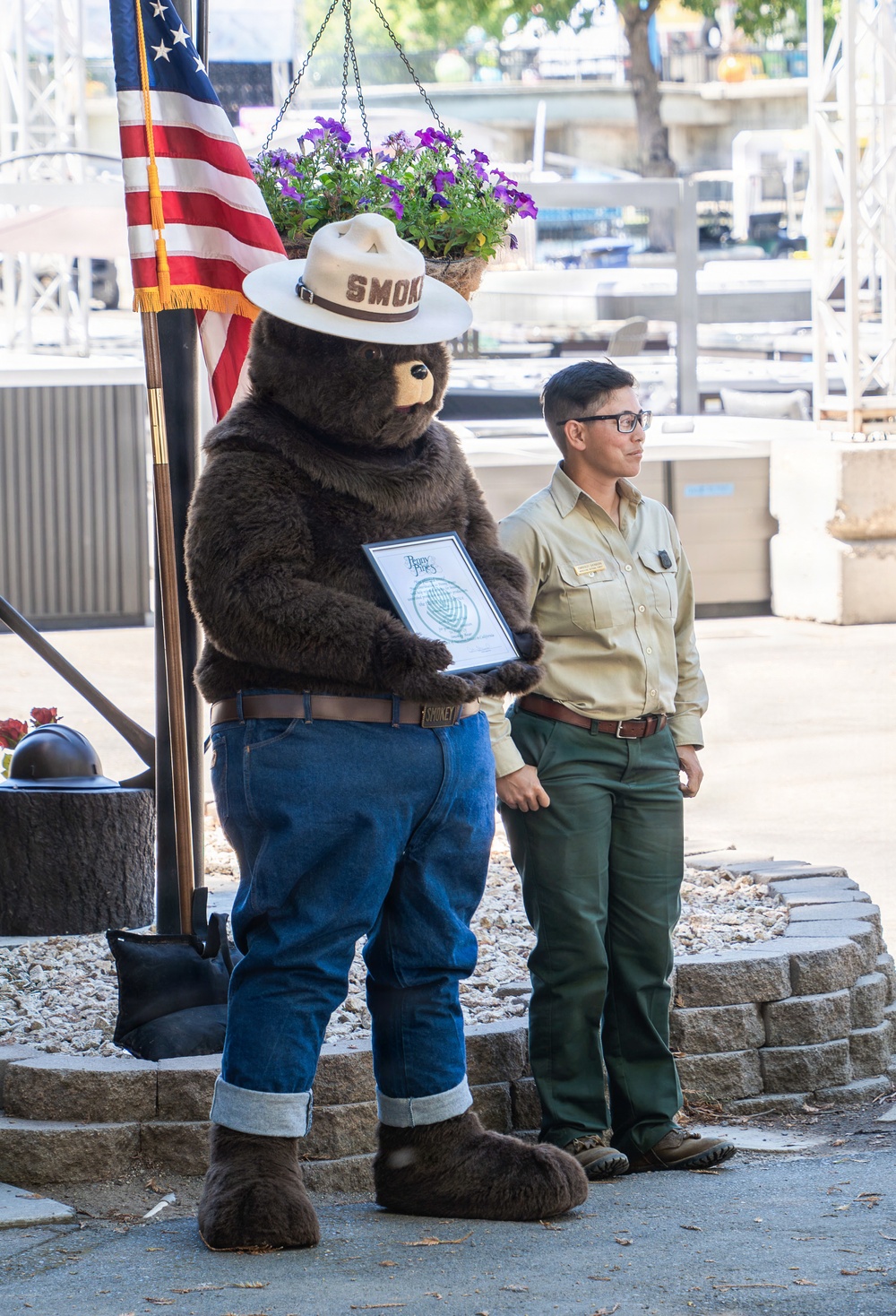 Camp Smokey at the California State Fair