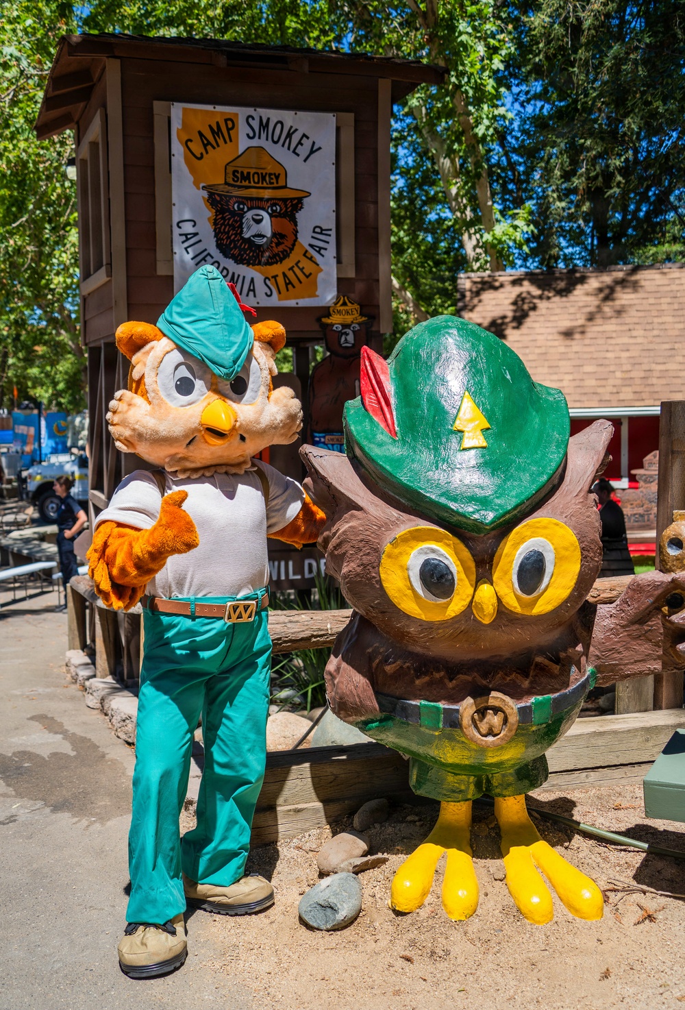 Camp Smokey at the California State Fair