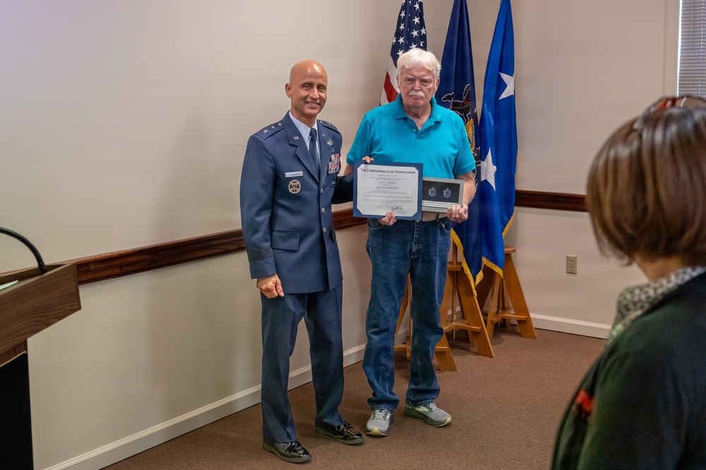 Pa. Air National Guard honorarily promotes retired Airmen