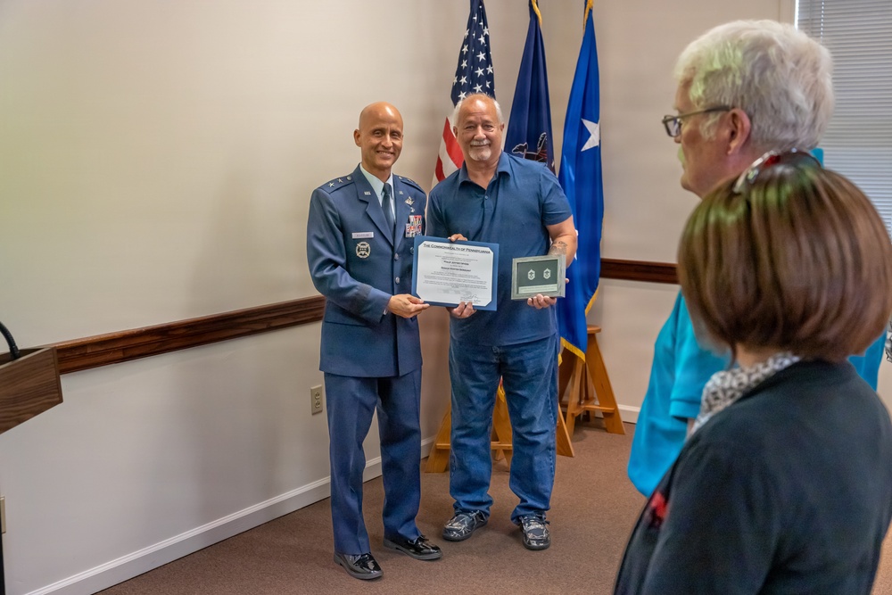 Pa. Air National Guard honorarily promotes retired Airmen