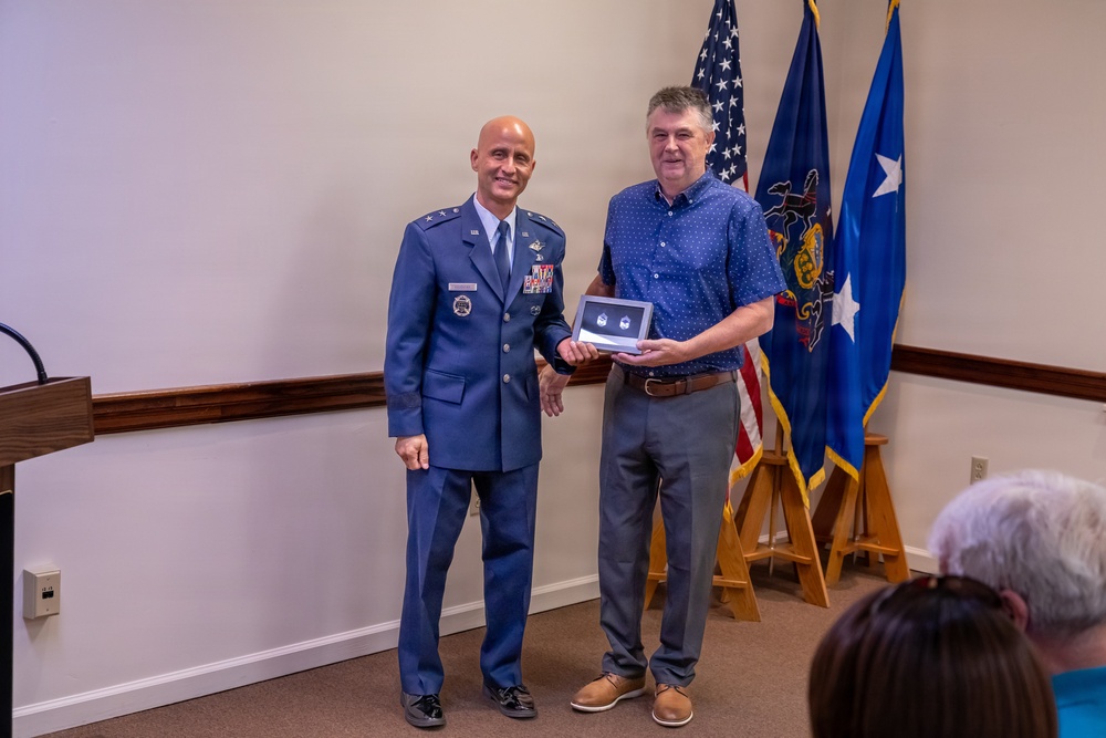 Pa. Air National Guard honorarily promotes retired Airmen