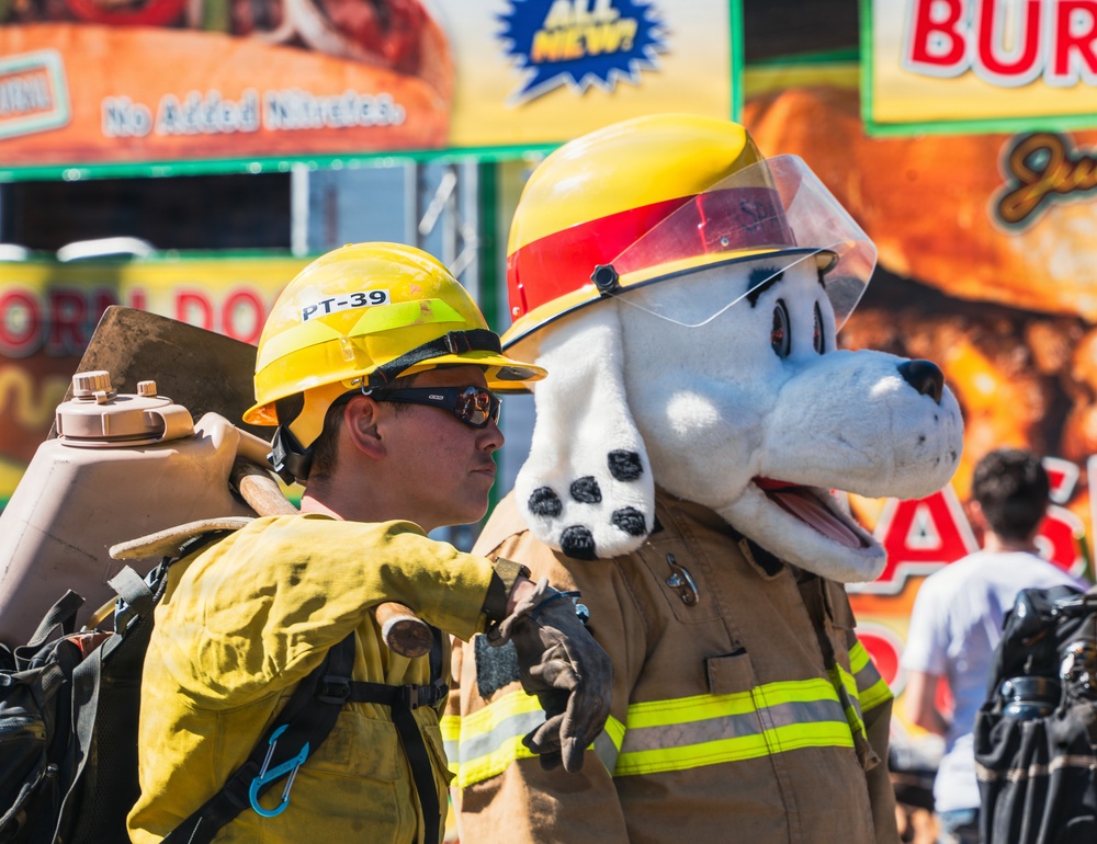 Camp Smokey at the California State Fair