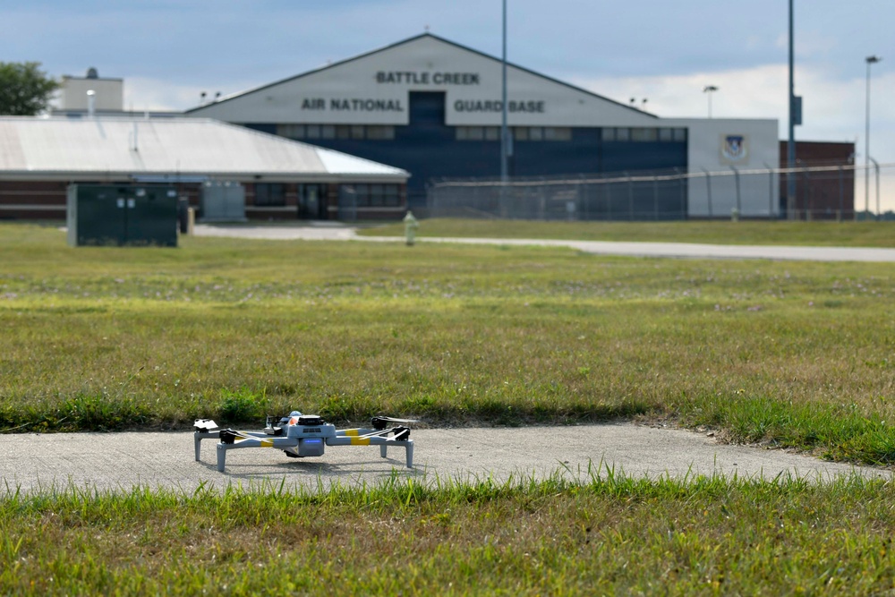 Air National Guard, Civil Air Patrol keep eyes on the skies for drone response training