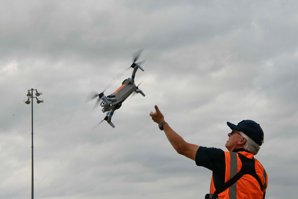 Air National Guard, Civil Air Patrol keep eyes on the skies for drone response training