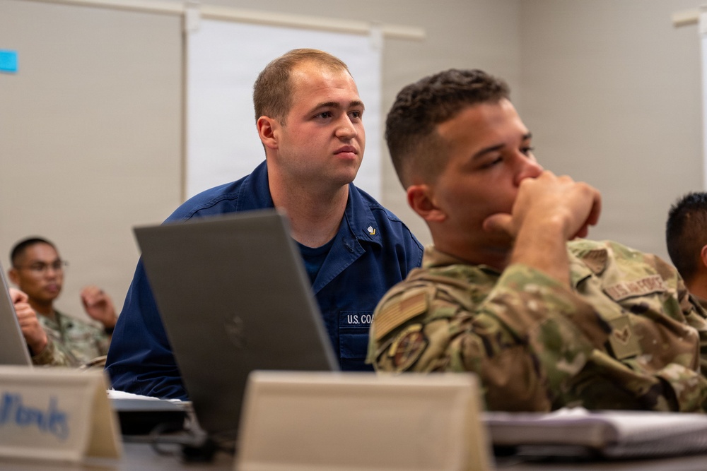 Bravo Zulu: Coast Guardsmen join Airmen Leadership School