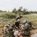 Airmen from the 131st Civil Engineer Squadron and the 139th Civil Engineer Squadron perform tasks in MOPP gear
