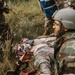 Airmen from the 131st Civil Engineer Squadron and the 139th Civil Engineer Squadron perform tasks in MOPP gear