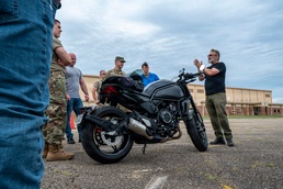 911th AW hosts motorcycle safety refresher course