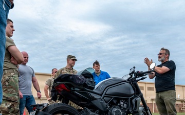 911th AW hosts motorcycle safety refresher course