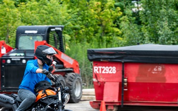 911th AW hosts motorcycle safety refresher course