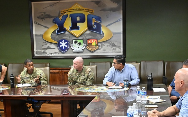 State commerce officials impressed by U.S. Army Yuma Proving Ground's capabilities