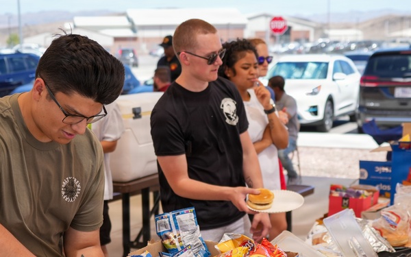 Airmen Celebrate Freedom 250 at Creech AFB